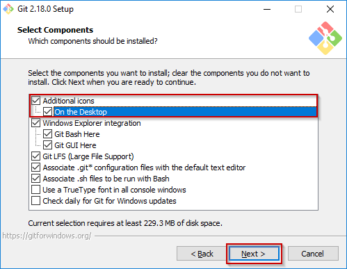 Git Windows Installation