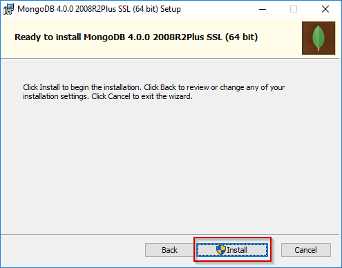 MongoDB Windows Installation
